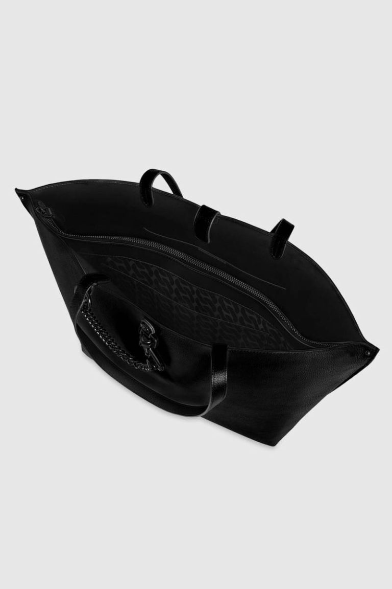 Rebecca Minkoff Megan Large Tote Women Tote Bag Black - Image 3