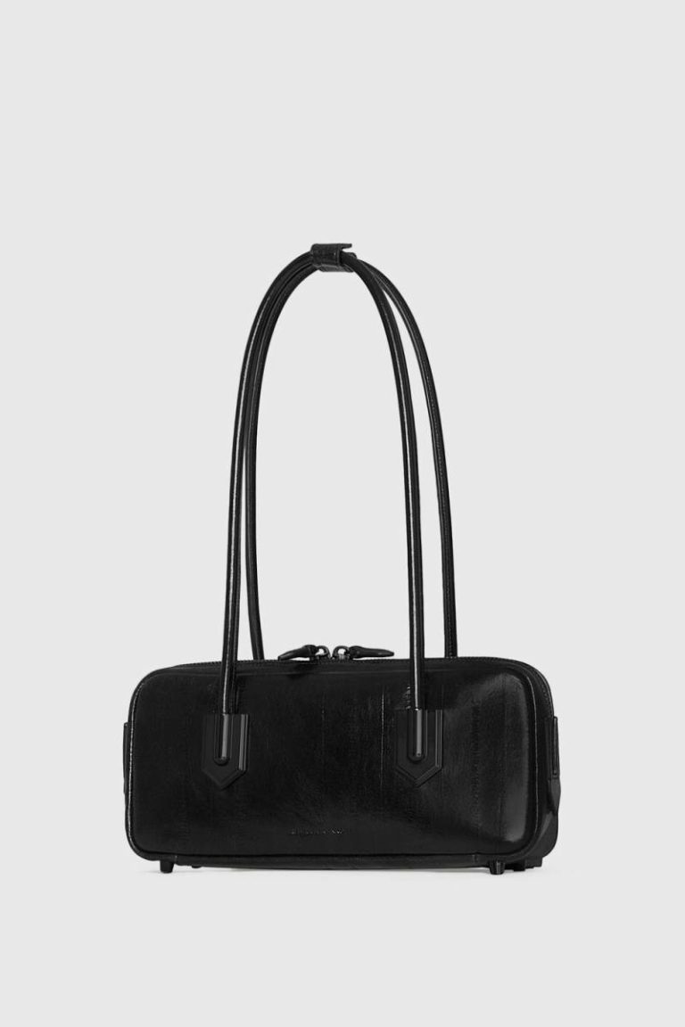 Rebecca Minkoff The Brief Shoulder Women Black Shoulder Bag - Image 2