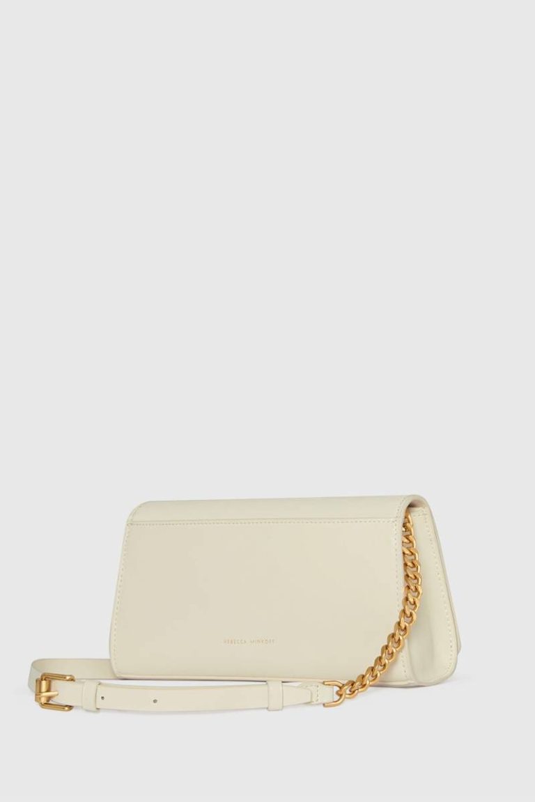 Rebecca Minkoff Women Curb Link Crossbody Crossbody Bag Porcelain - Image 2