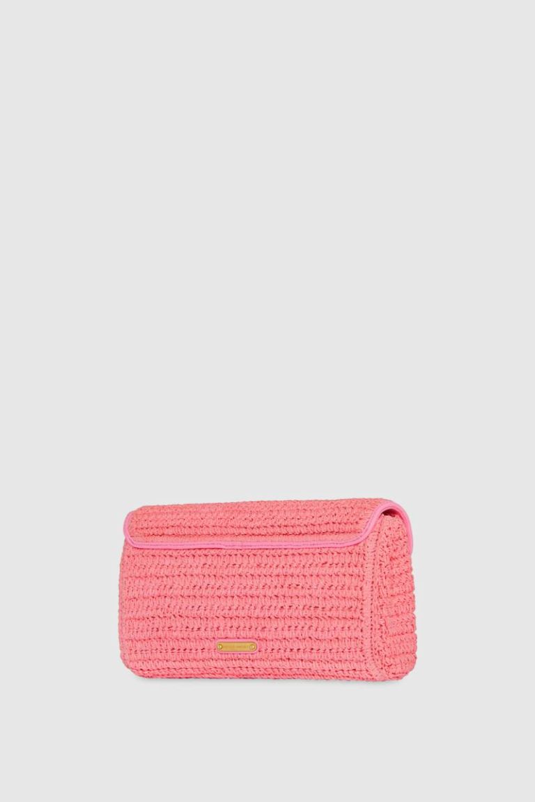 Rebecca Minkoff Women Envelope Clutch Clutch Rose-Straw - Image 2