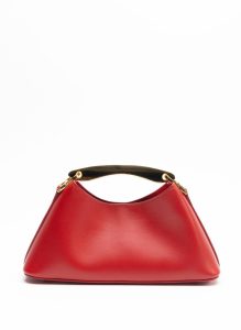 Red Boomerang Elleme Women Mini Boomerang Leather Red
