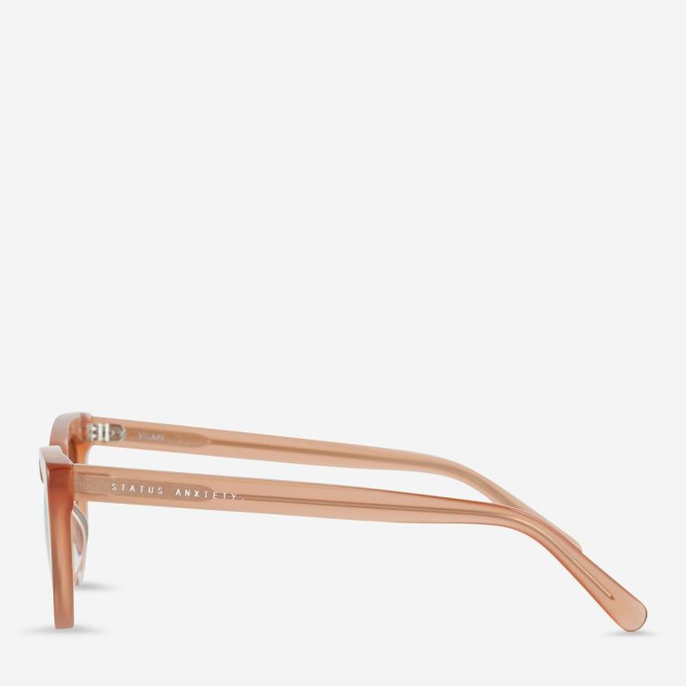 Rose Women Sunglasses Status Anxiety Villain Sunglasses - Rose - Image 3