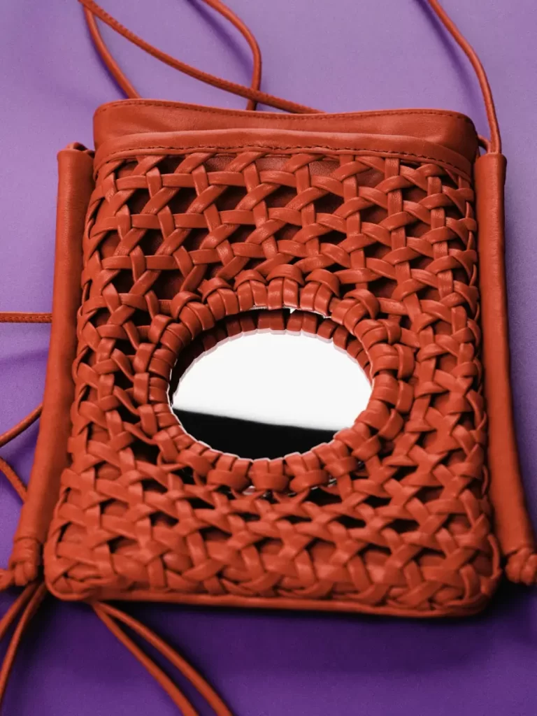 Ruby Trena Mini Mirror - Flat Square Crossbody Bag Crossbody Bags Hereu Women