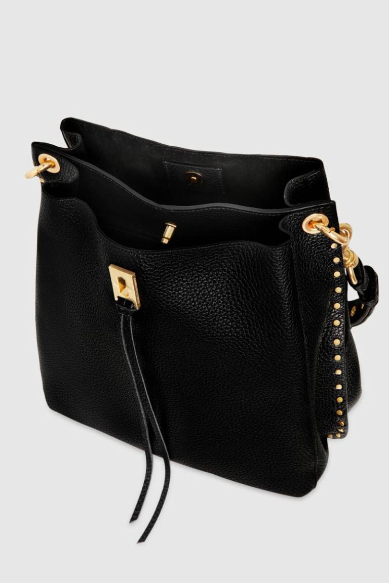 Shoulder Bag Darren Shoulder Bag Women Black-Antique-Brass Rebecca Minkoff - Image 3