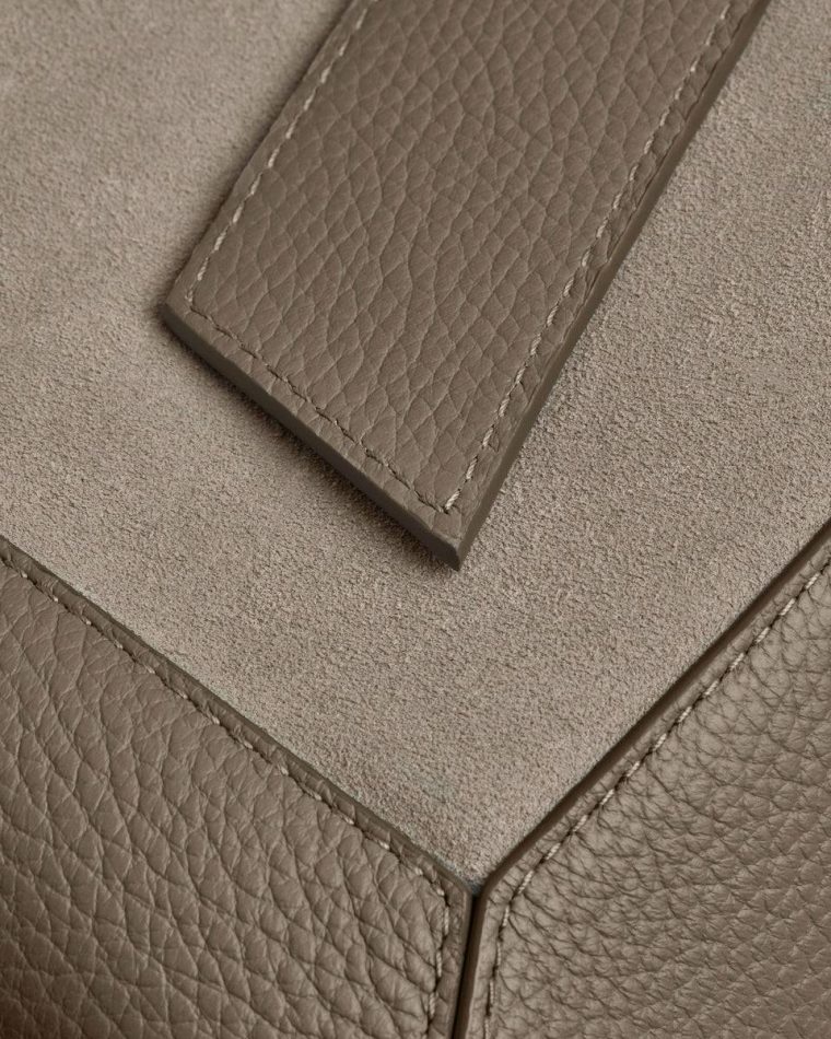Shoulder Bags Lana Midi Bucket Bag Taupe Suede Strathberry Women - Image 5