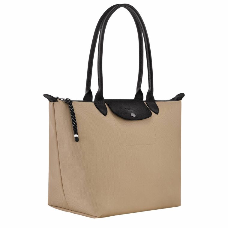 Shoulder Bags Women Clay Longchamp Le Pliage Energy L Tote Bag Clay - Recycled Canvas - Image 2