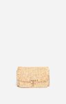 Shoulder Bags Women Natural Medium Raffia & Sequins Moon Bag In Raffia Vanessa Bruno