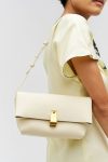 Shoulder Oroton Etta Medium Clutch Womne Antique Cream - Image 2