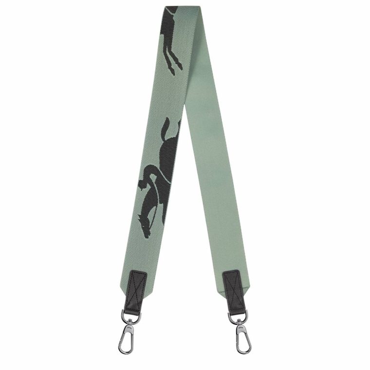 Shoulder Straps Vervain Longchamp 3D Shoulder Strap Vervain - Canvas Women
