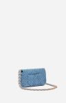 Small Denim Moon Bag 100% Cotton Women Blue Crossbody Bags Vanessa Bruno - Image 4