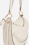 Small Leather Daily Bag In 100% Cowhide Leather Women Ivory Vanessa Bruno Crossbody Bags - Image 4