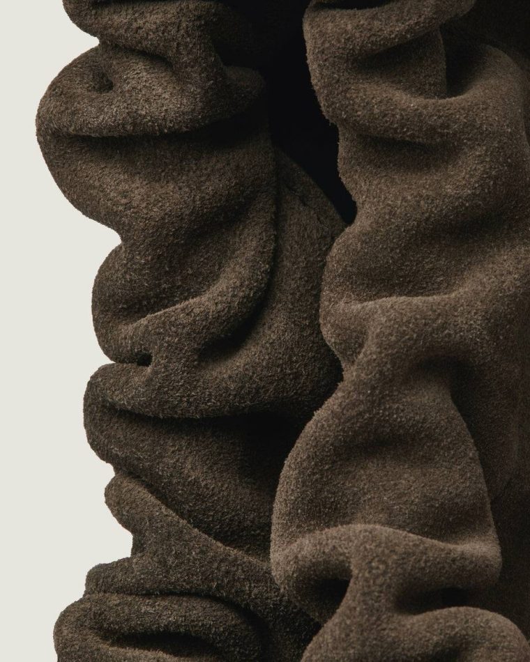 Small & Mini Bags Khaki Suede Women Charlotte Drawstring Strathberry - Image 5