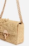 Small Raffia Moon Bag In Raffia Vanessa Bruno Crossbody Bags Natural Women - Image 4