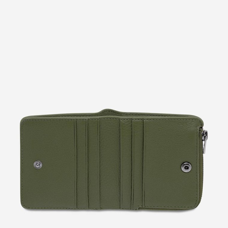 Small Women Khaki Sense Of Wonder Wallet - Khaki Status Anxiety - Image 3