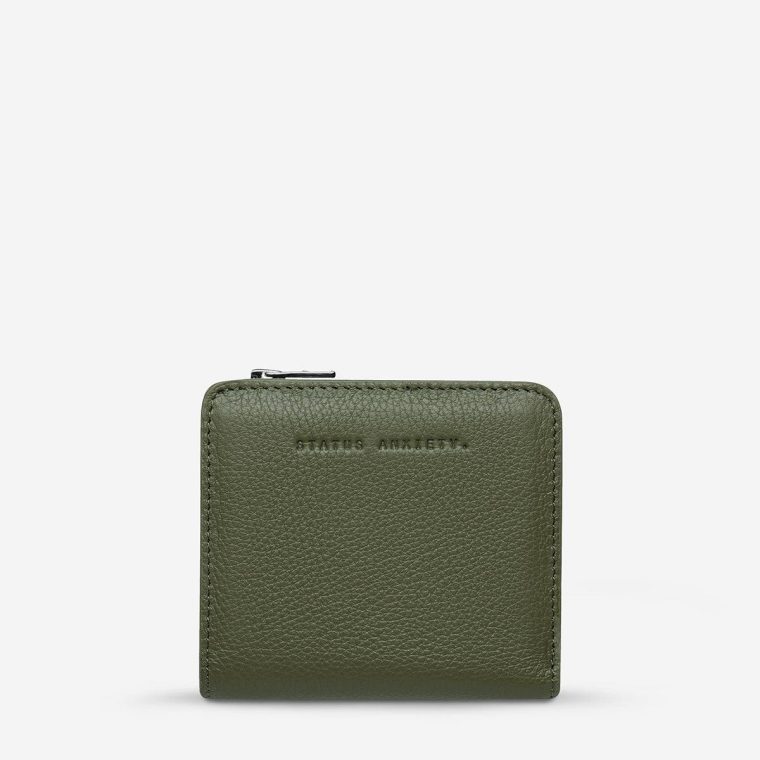 Small Women Khaki Sense Of Wonder Wallet - Khaki Status Anxiety