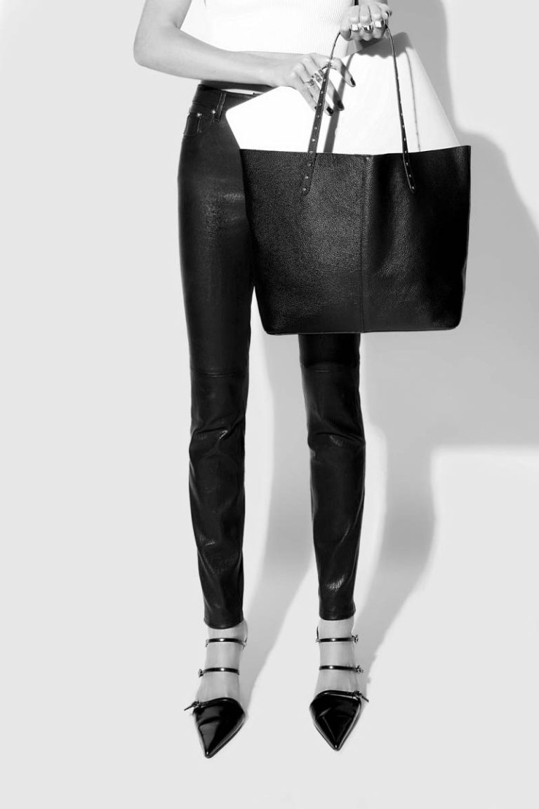 Soft Studded Tote Shadow Rebecca Minkoff Women Tote Bag - Image 4