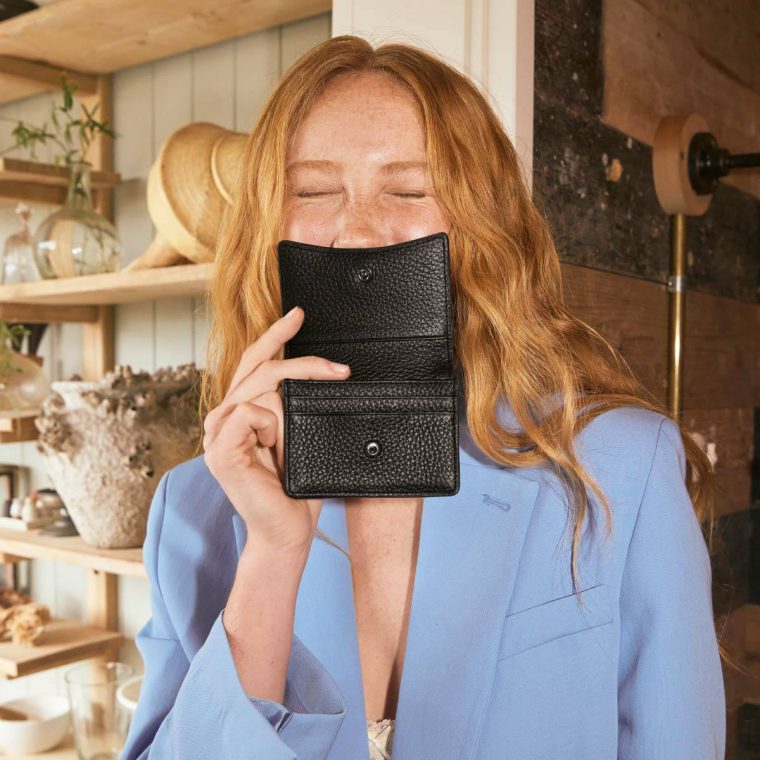 Status Anxiety Black Lumen Wallet - Black Extra Small Women - Image 5