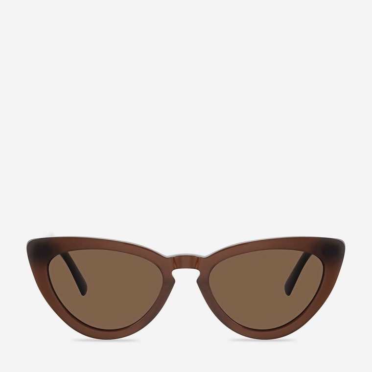 Status Anxiety Brown Women Villain Sunglasses - Brown Sunglasses