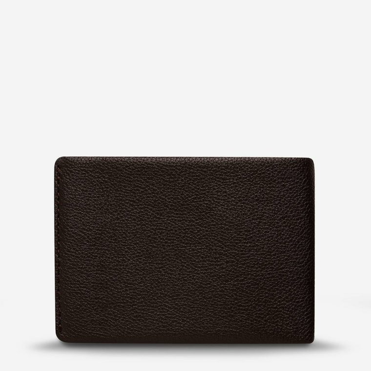 Status Anxiety Chocolate Otis Wallet - Chocolate Men Bi-Fold - Image 2