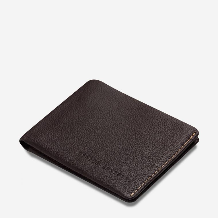 Status Anxiety Chocolate Otis Wallet - Chocolate Men Bi-Fold - Image 4