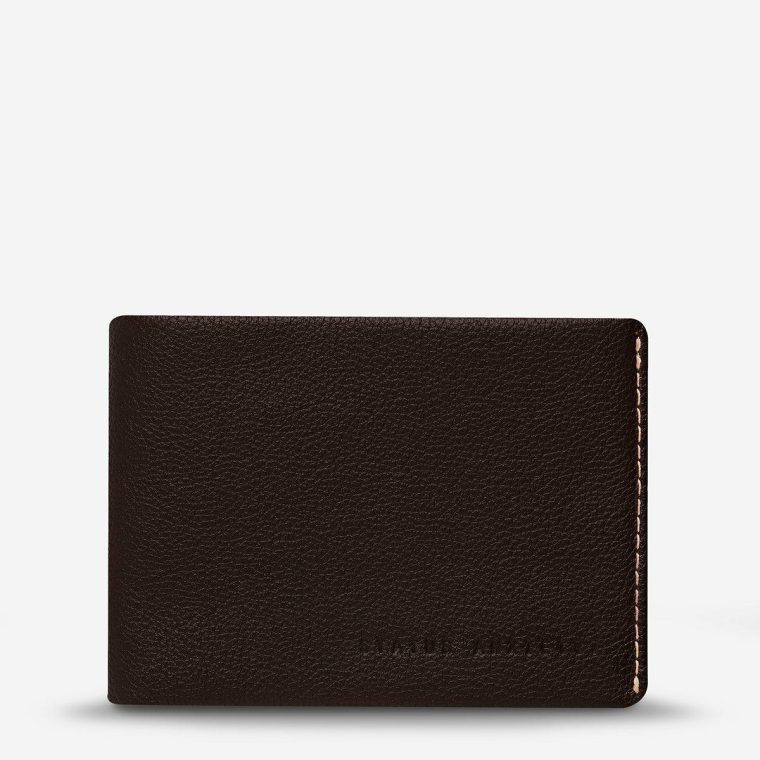 Status Anxiety Chocolate Otis Wallet - Chocolate Men Bi-Fold