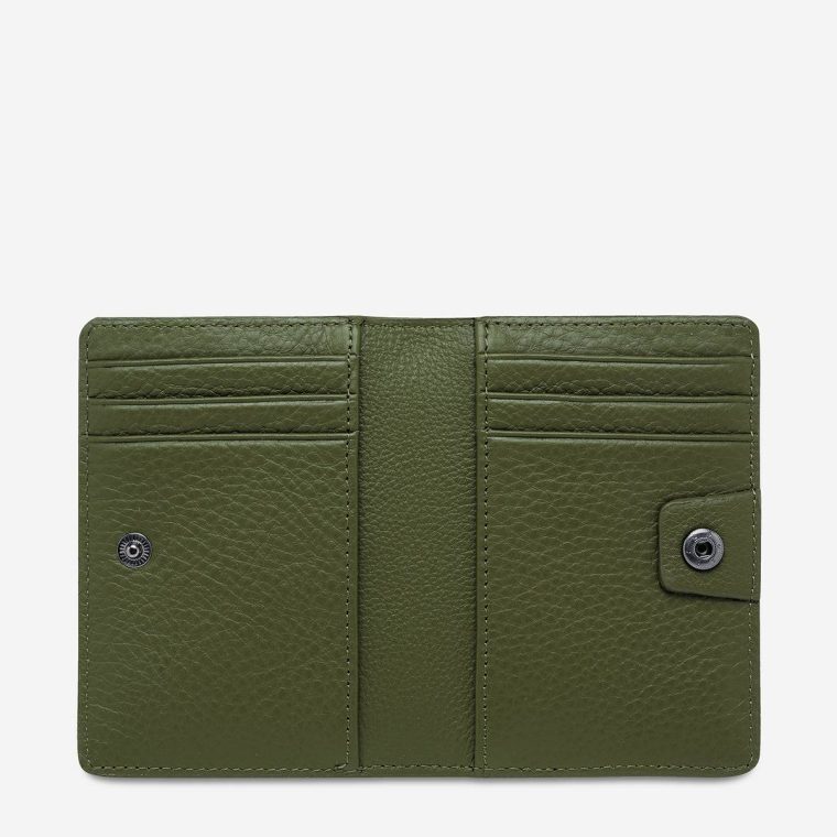 Status Anxiety Extra Small Khaki Women Easy Does It Wallet - Khaki - Image 3