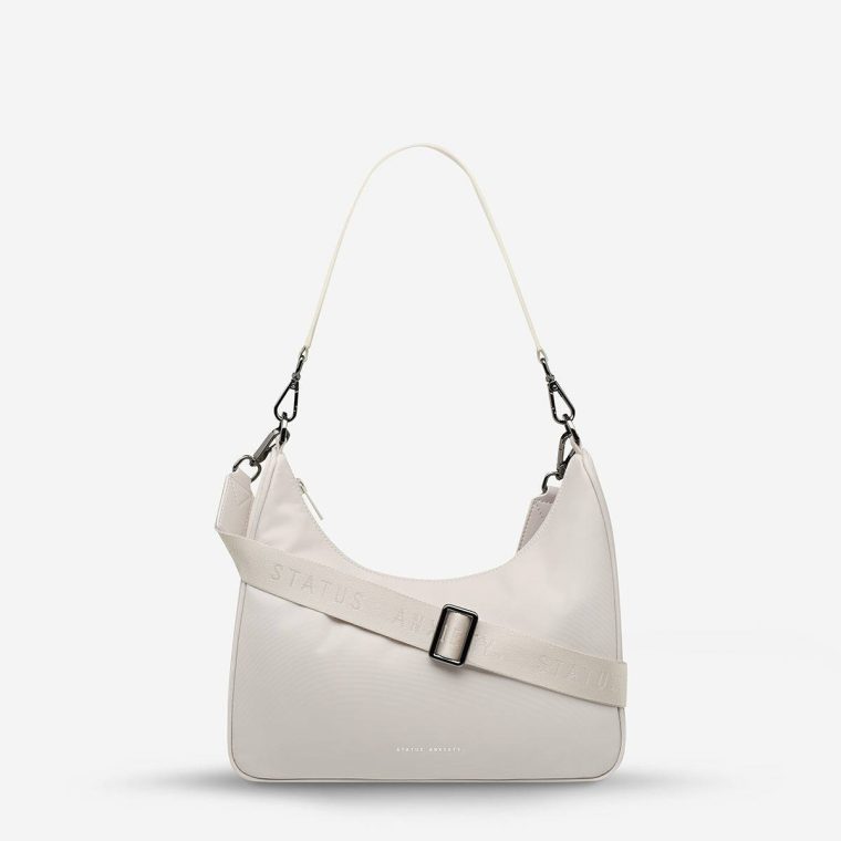 Status Anxiety Fleur Recycled Bag - Oyster Women Handbags Oyster - Image 5