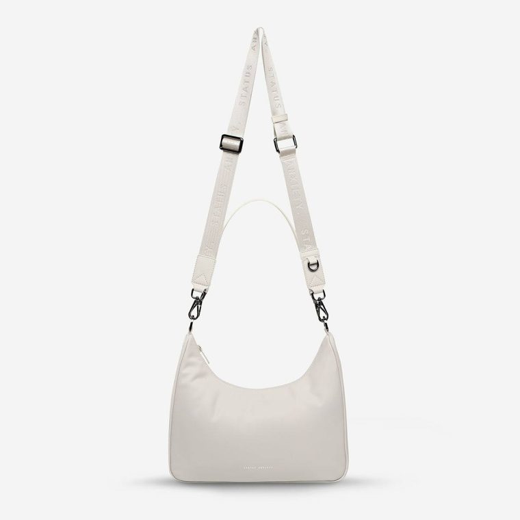 Status Anxiety Fleur Recycled Bag - Oyster Women Handbags Oyster