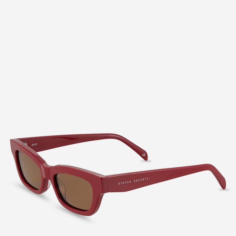 Status Anxiety Levity Sunglasses - Cherry Cherry Sunglasses Women - Image 2