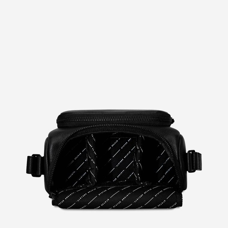 Status Anxiety Loved You First Bag - Black Women Crossbody Black - Image 4