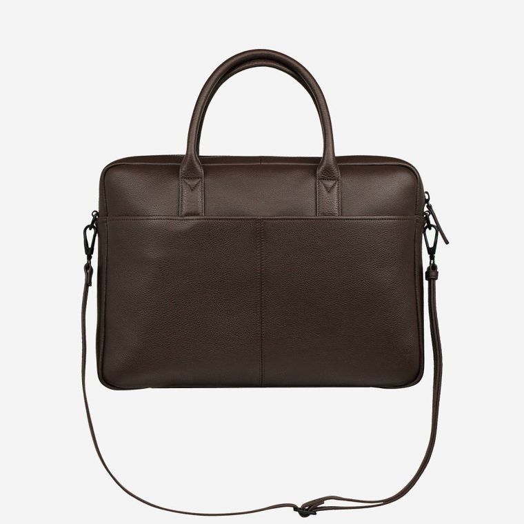 Status Anxiety Men Cocoa Risking All Bag - Cocoa Satchel Bags - Image 5