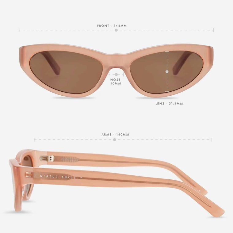 Status Anxiety Mindless Sunglasses - Rose Sunglasses Rose Women - Image 5