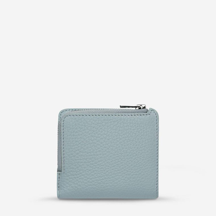 Status Anxiety Powder Blue Women Small Sense Of Wonder Wallet - Powder Blue - Image 2