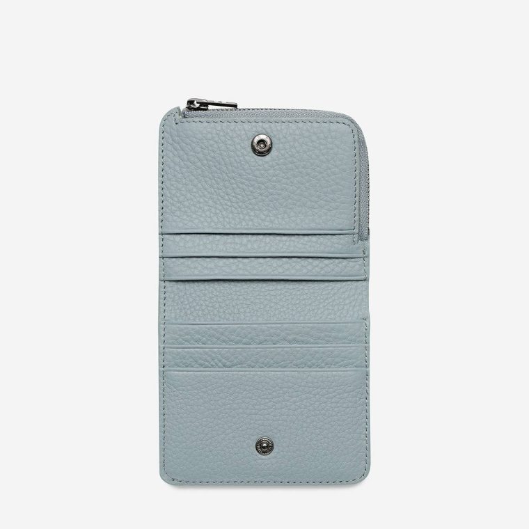 Status Anxiety Powder Blue Women Small Sense Of Wonder Wallet - Powder Blue - Image 4
