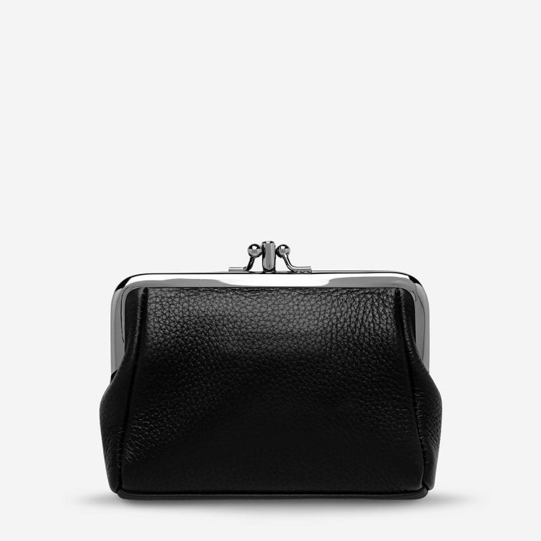 Status Anxiety Small Black Volatile Wallet - Black Women - Image 2