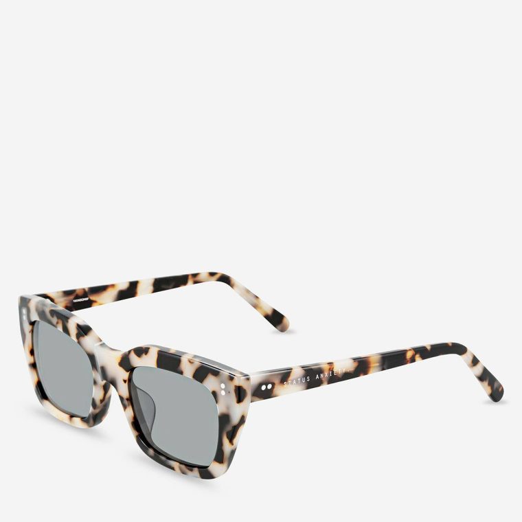 Status Anxiety Sunglasses Antagonist Sunglasses - White Tort Women White Tort - Image 2