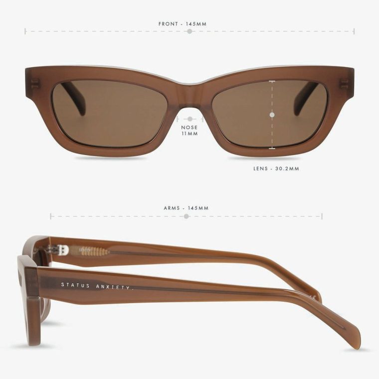 Status Anxiety Sunglasses Brown Levity Sunglasses - Brown Women - Image 5