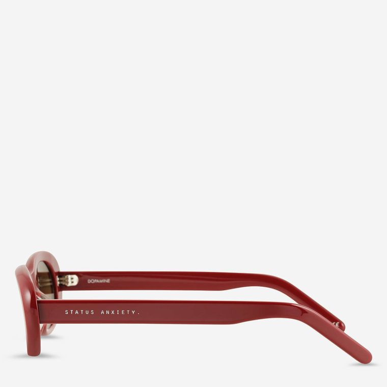 Status Anxiety Sunglasses Women Cherry Dopamine Sunglasses - Cherry - Image 3