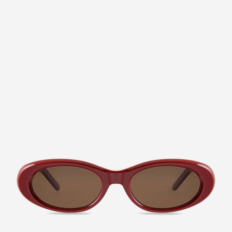 Status Anxiety Sunglasses Women Cherry Dopamine Sunglasses - Cherry