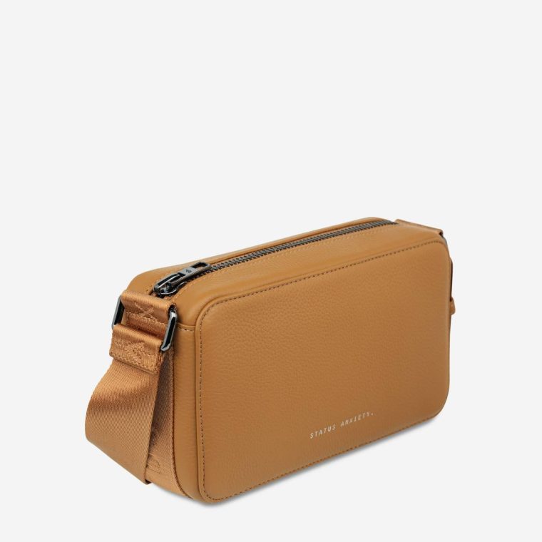 Status Anxiety Tan Crossbody Women Delirium Bag - Tan - Image 4