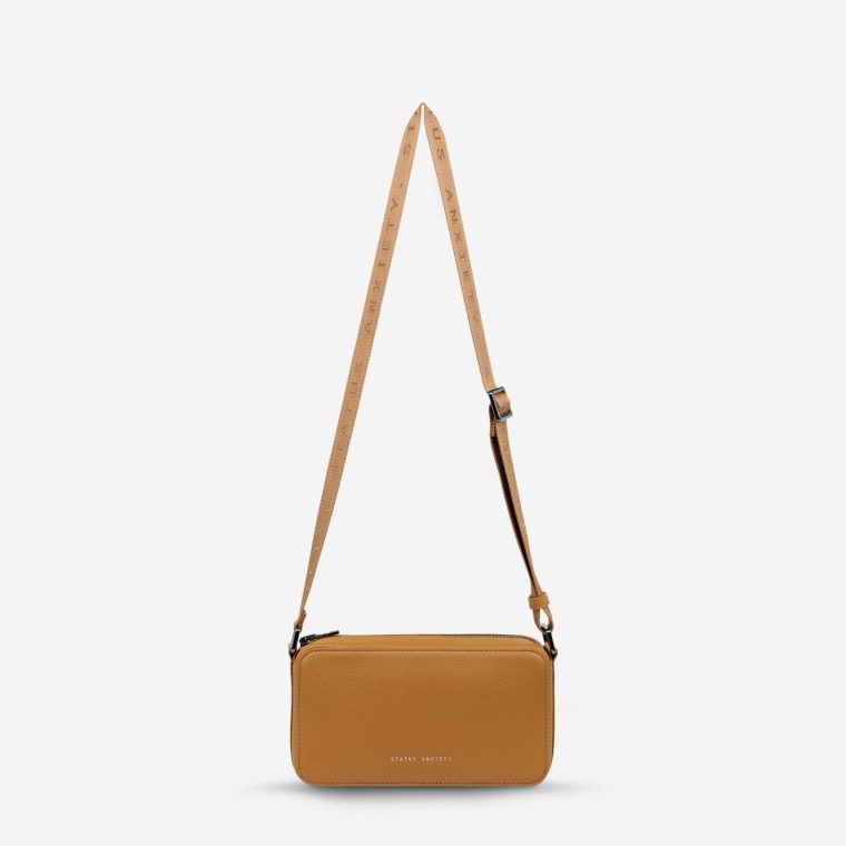 Status Anxiety Tan Crossbody Women Delirium Bag - Tan