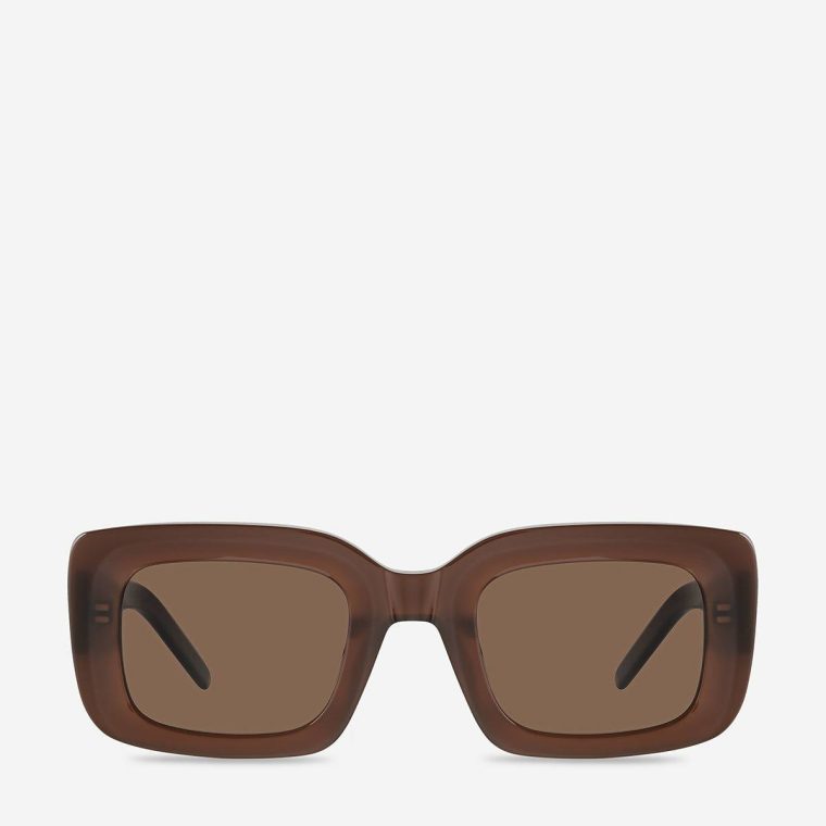 Status Anxiety Unyielding Sunglasses - Brown Brown Women Sunglasses