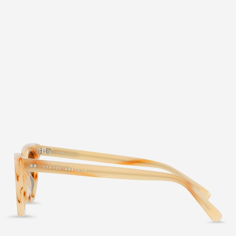 Status Anxiety Villain Sunglasses - Blonde Sunglasses Women Blonde - Image 3