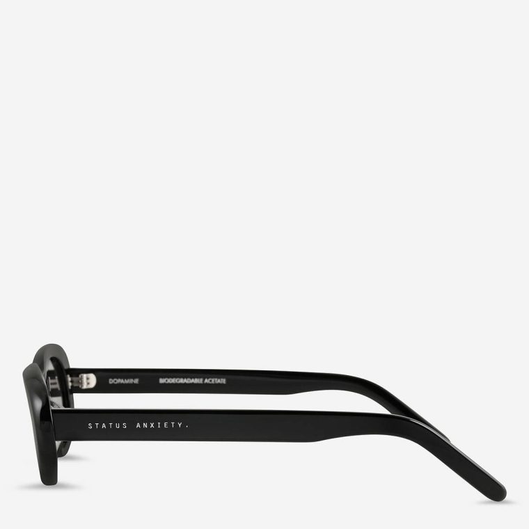 Status Anxiety Women Black Dopamine Sunglasses - Black Sunglasses - Image 3