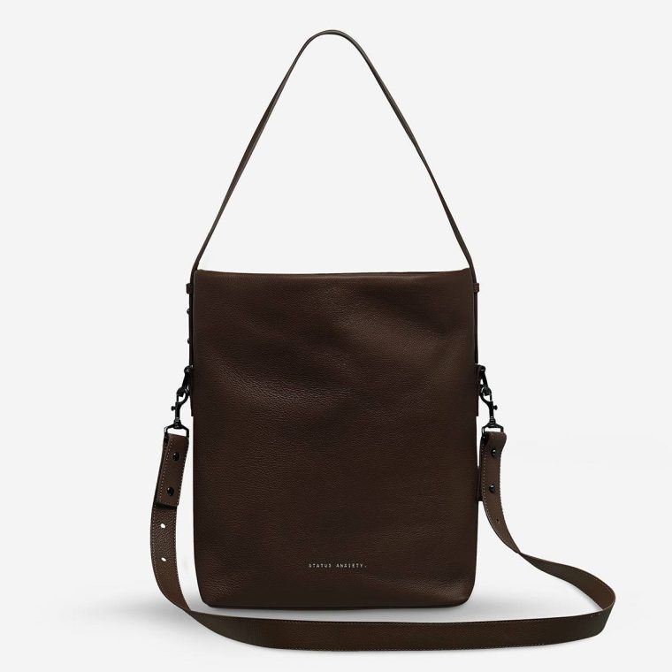 Status Anxiety Women Cocoa Handbags Ready And Willing Bag - Cocoa