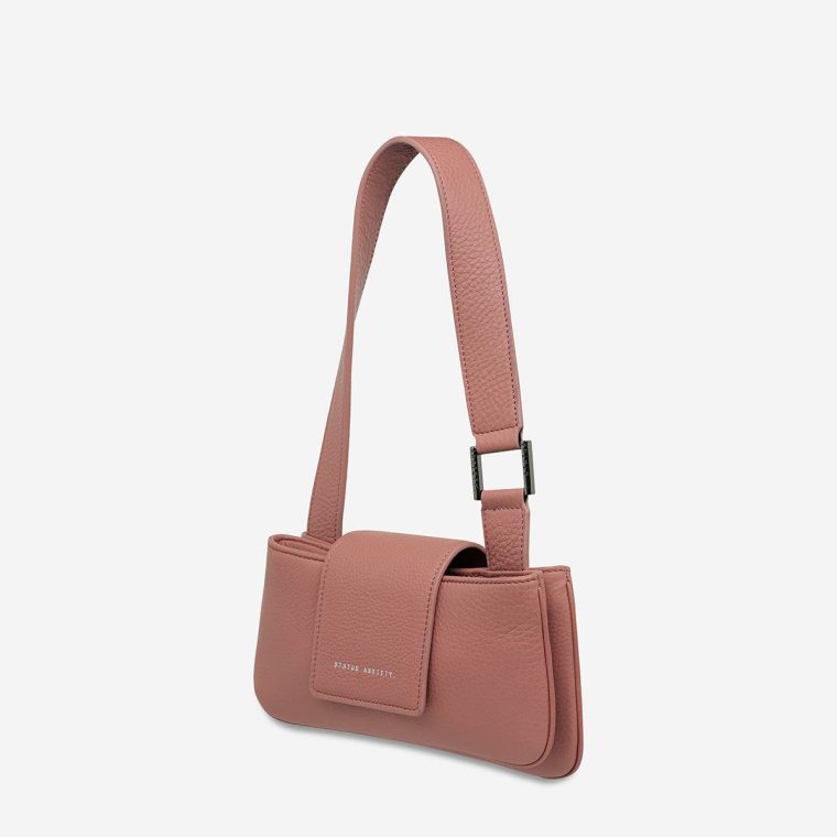 Status Anxiety Women Dusty Rose New Beat Bag - Dusty Rose Handbags - Image 3