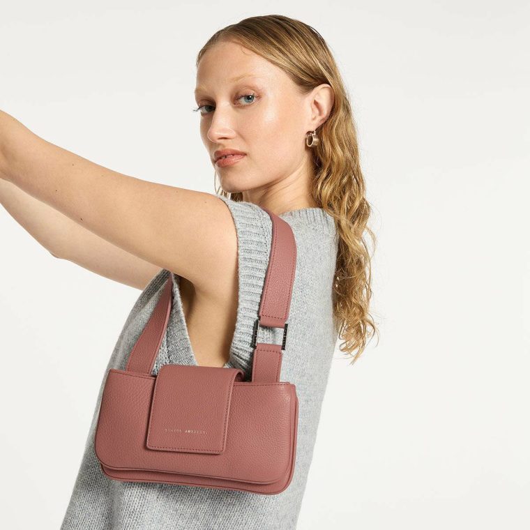 Status Anxiety Women Dusty Rose New Beat Bag - Dusty Rose Handbags - Image 5
