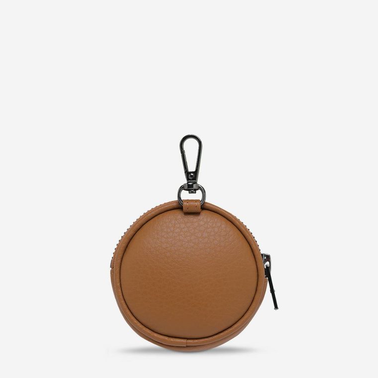 Status Anxiety Women Go With Me Pouch - Camel Camel Extra Small - Image 2