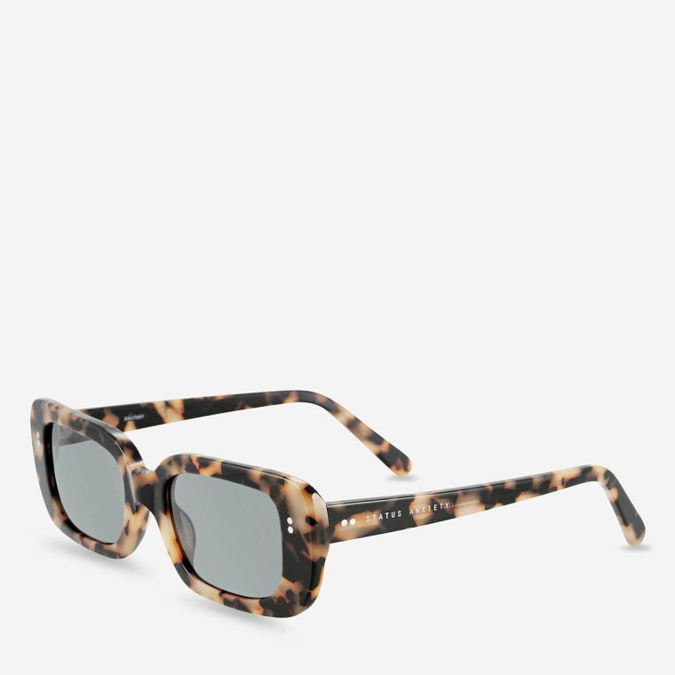 Status Anxiety Women Solitary Sunglasses - White Tort Sunglasses White Tort - Image 2