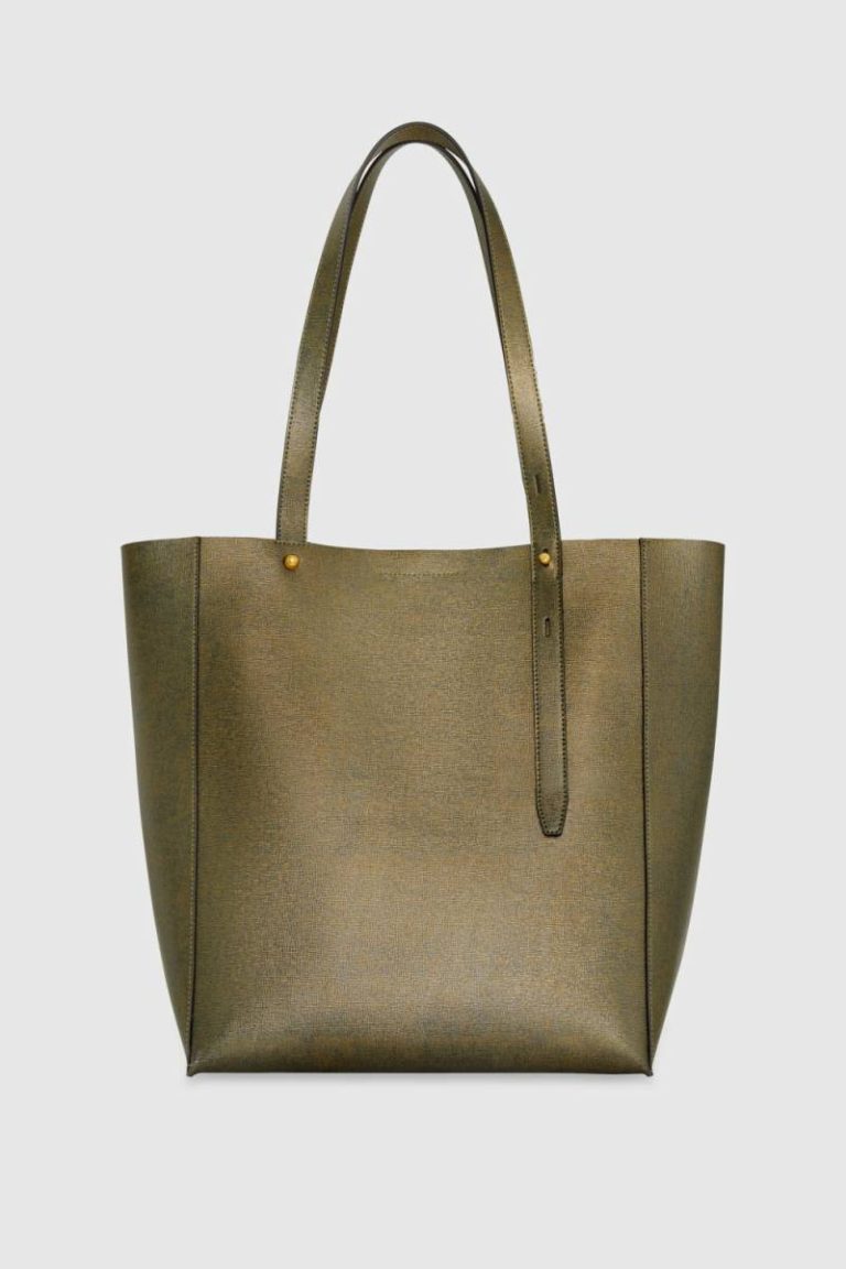 Stevie N/S Tote Tote Bag Women Gold Rebecca Minkoff